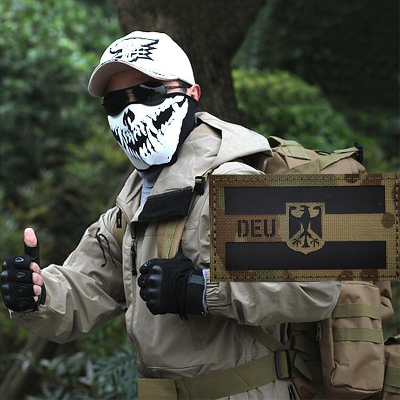 Pack of 2 Germany patch, Germany patch, German army patch,