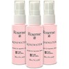 100% Pure Natural Vegan Turkish Rose Water Face Toner 1 fl oz Travel Size - Trio Pack