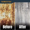 POWERTEC 4-1/2 Inch Strip Discs for Angle Grinder 12-Pack, 7/8"