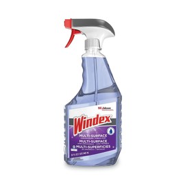 Windex Non-Ammoniated Multi Surface Cleaner, Pleasant Scent, 32 Fl Oz, Pack of 12