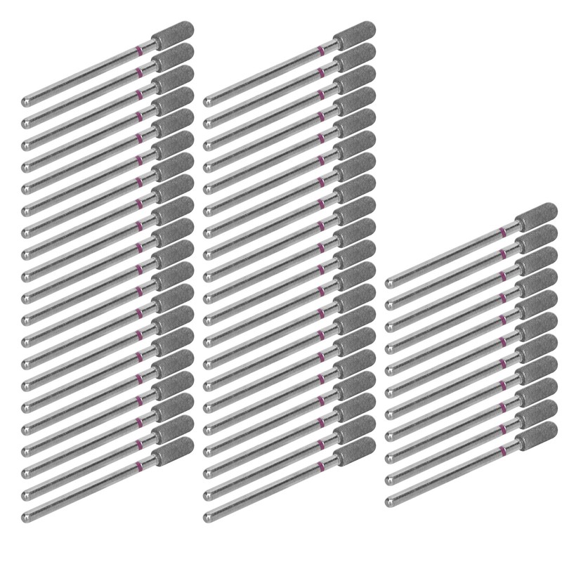 50pcs Carborundum Nail Drill Bits Remove Dead Skin Universal Nail