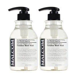 Malcolm Shampoo Timeless Black Musk, 520ml, 2 pcs / 말콤 샴푸 타임리스 블랙머스크, 520ml, 2개