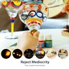 YY Hand Painted Margarita Glass - Moroccan Collection - Hand