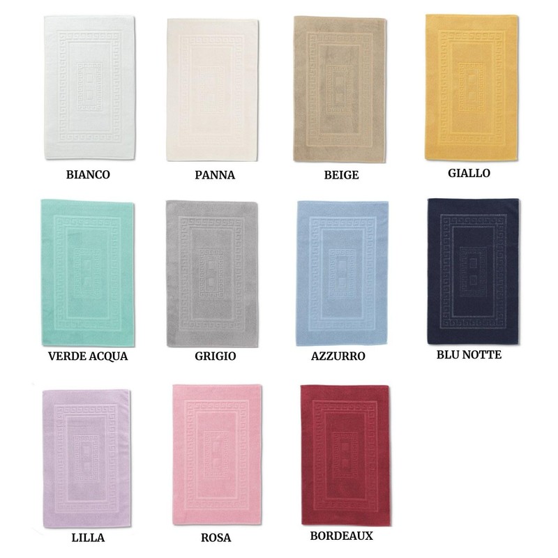Casatessile Torino terry bath mat (60X90 cm) - PANNA -