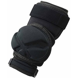 SSK Baseball Elbow Guard for Batters, Short Type, High School Baseball Compliant, EGSP3, Black (90), Left and Right Use