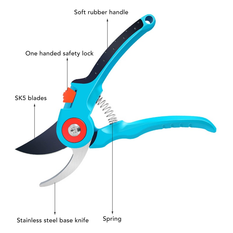 Multifunctional Pruning Shears Handheld Pruning Snip Plant Trimming Scissors for