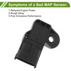 Partuto Manifold Absolute Pressure MAP Sensor for FIAT 500 1.2