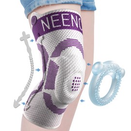 NEENCA Kids Knee Brace Sleeve, Youth Knee Compression Sleeve for Children - Boys & Girls. Child Knee Support with Patella Gel Pad & Side Stabilizers for Knee Pain, Sports, Outdoor - FSA/HSA Approved