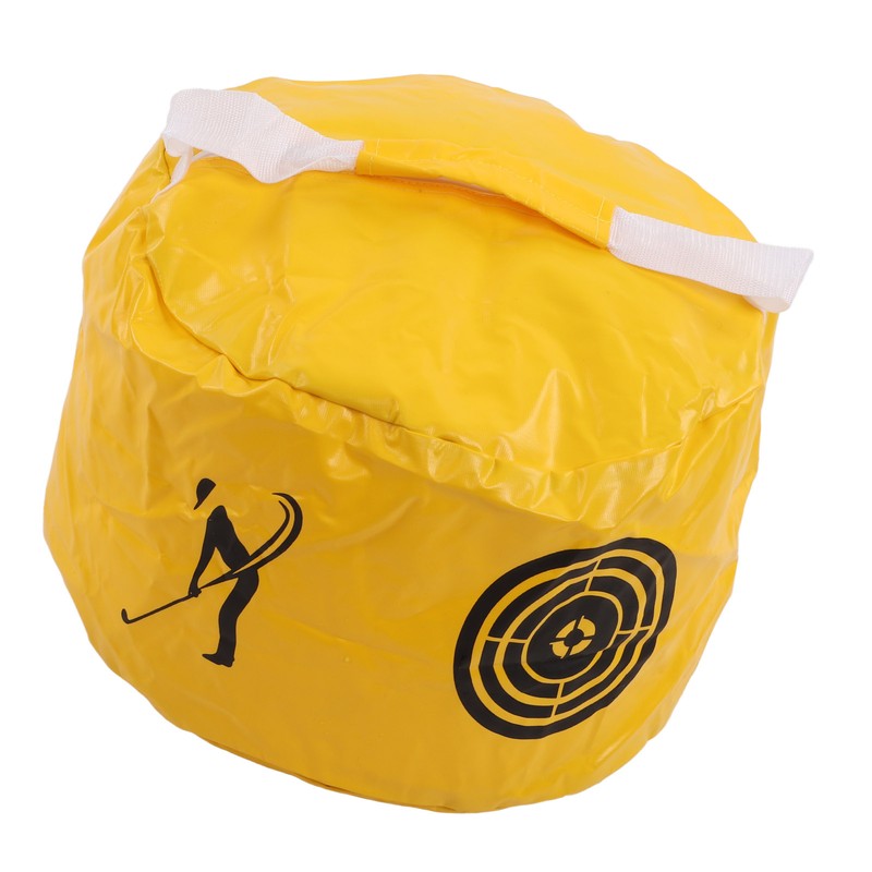 Golf Hitting Bag Waterproof PVC Smoothing Surfaces Zipper Design Golf