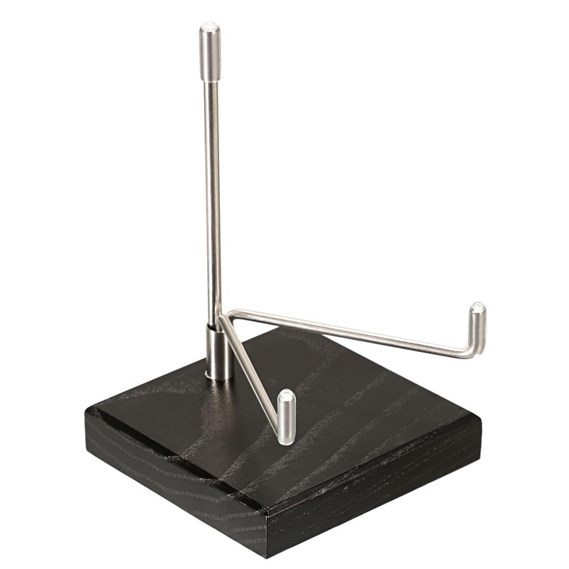 Hipiwe Adjustable Stainless Steel Arm Display Stand Easel with Wooden