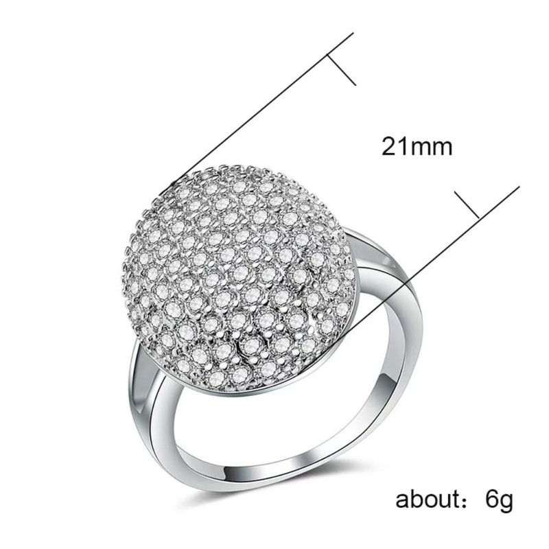 YINRIS Film Rings Bella's Ring Cz Women Wedding Ring Bellas