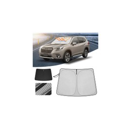 LIMSTYLE Subaru Forester SK Series Sunshade for Windshield, UV Protection, Sporty Type, SK9 SKE, June 2018 to Current Model, Vehicle-Specific Forester Sunshade, Flexible, Car Protection, Custom