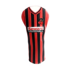 Caddy Club Golf Headcovers – Bournmeouth Retro Driver – Fits All Major Brands – Classic Football Designs – Premium Stitching, Durable Lining