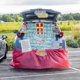 Fun Express Full Update Party Supplies Deluxe Religious Armor of God Trunk-or-Treat Decorating Kit