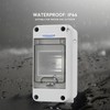 MOLLOM 3 Way Circuit Breaker MCB Distribution Protection Box with