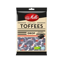 Van Melle Toffees Drop I Licorice flavored Toffee Candies I 225g 7.93 ounce
