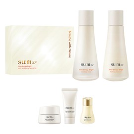 Su:m37 Degrees Time Energy Bright Multi Brightening Basic Cosmetics Set, 1 Set / 숨37도 타임 에너지 브라이트 멀티 브라이트닝 기초 화장품 세트, 1세트