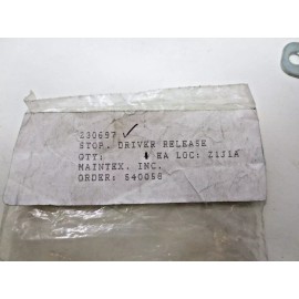 Tennant 230697 - Plate, Drive Hub, Release Stop