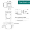 Fiada 24V 40VA Control Transformer, Primary 120, 208, 240V Secondary