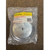 Jones Stephens Bell Cleanout Cover Plate Plastic Chrome #14 1-3/8