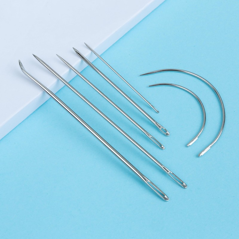 Shelver Waxed Thread with 7 Piece Repair Needle Set, Strong