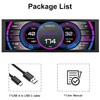 wisecoco 7.84 Inch Mini Monitor One-Cable Connection(No HDMI Needed) HD