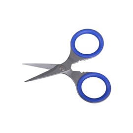 Prologic LM Compact Scissors - Angelschere für Vorfachschnüre, Schere zum Schneiden von Angelschnur, Vorfachschere für Vorfächer