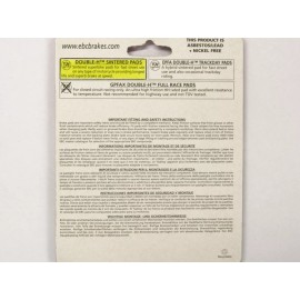 EBC HH Rear Brake Pads Fits Suzuki 2004 2005 2006 GSXR1000 GSXR 1000 FA254HH