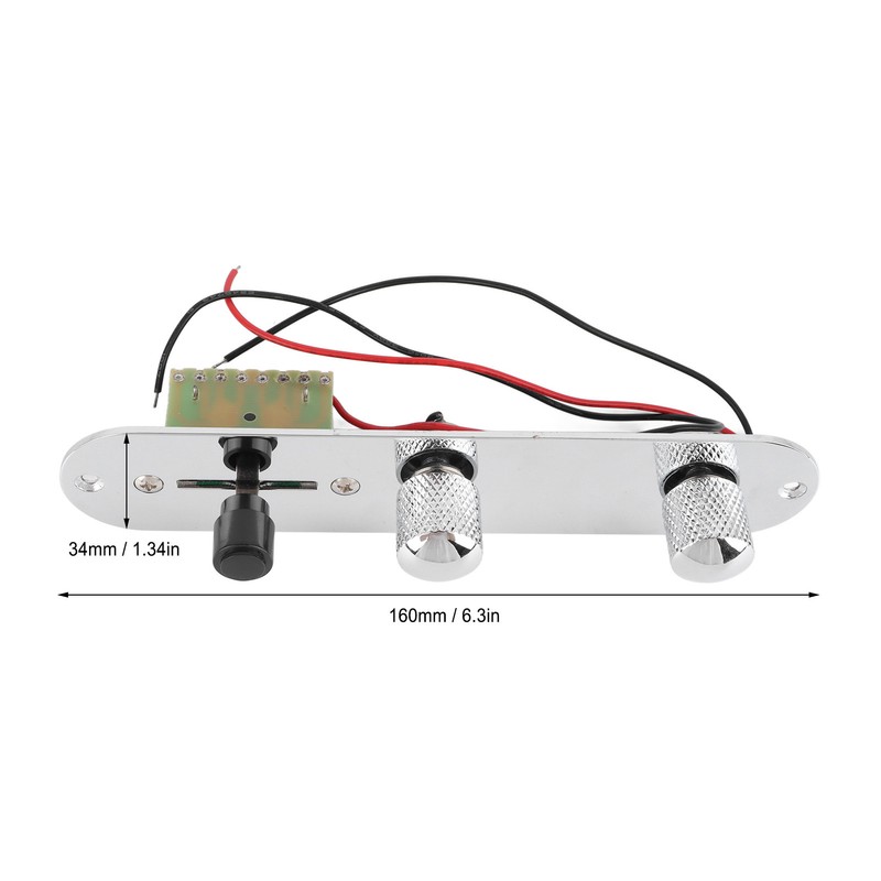 Electric Guitar Harness Plate Pickup Stable Tone Volume Adjustable Guitar