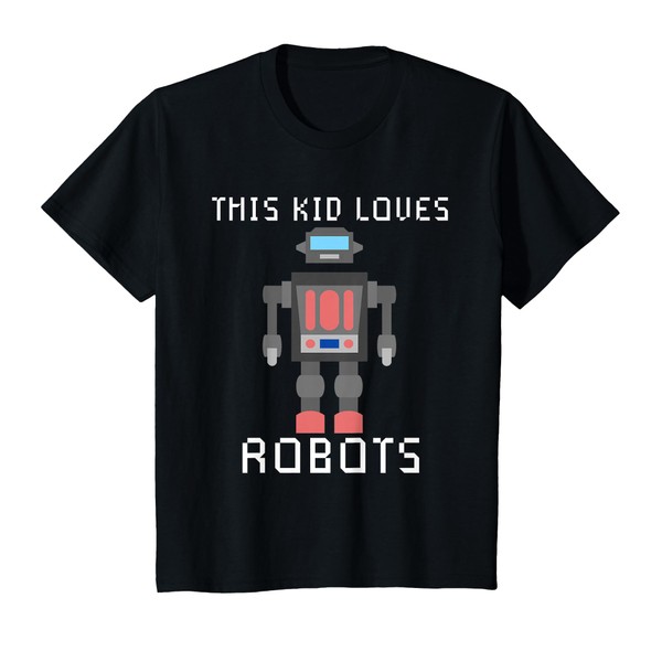 I love Robot Gift All Ages Robotic Kids Girls Boys