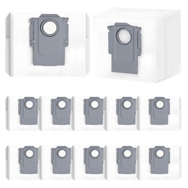 APZOVO APZOVO 12 St??ck Staubbeutel f??r Roborock Q8 Max /Q8 Max+ /Q7 Max /Q7 Max+ /Q5 Pro /Q5 Pro+ /Q5 Max+ /S8+ /S8 Pro Ultra /S7 Max Ultra /S7 MaxV Ultra /S7 Pro Ultra, 3L Gro?e Kapazit?t Staubsaugerbeutel