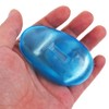 Coheali Par Protectores Auditivos Silicona Teñir Cabello Color Azul