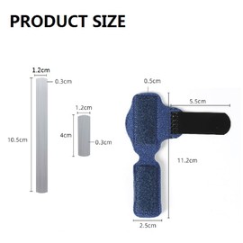 Toe Straightener, Toe Straightening, Toe Splint 1 Pair Toe Straightener Alignment and Support for Broken Toes, Claw Toes, Toe Fixation