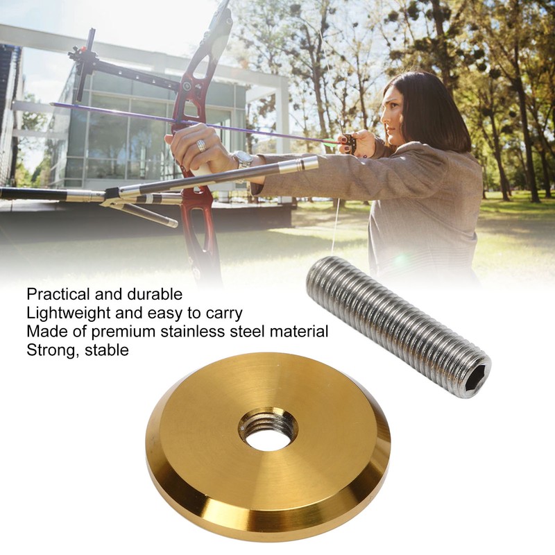 Archery Stabilizer Weights Stainless Steel Archery Bow Stabilizer Balance Weight