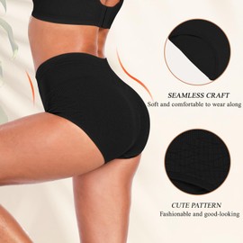 Sudally 7 Pack Womens High Waisted Briefs Underwear Full Coverage Stretch Cool Comfort Ladies Panties