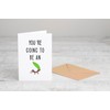XBDesigns Pregnancy Announcement Card - Funny Aunt Card - 5