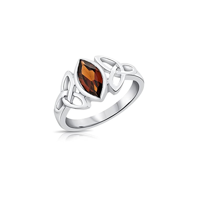 DTPsilver® 925 Sterling Silver Ring - Celtic Trinity Knot -