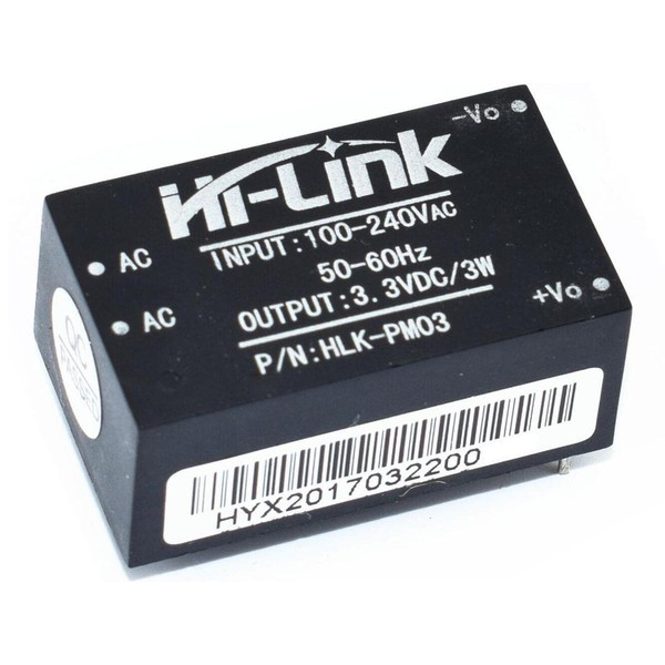 CANADUINO® AC-DC Converter 100-240V to 3.3V 1A 3W - Encapsulated