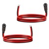 1.6FT 14AWG DC Power Cable 5.5mm x 2.5mm Female Connector