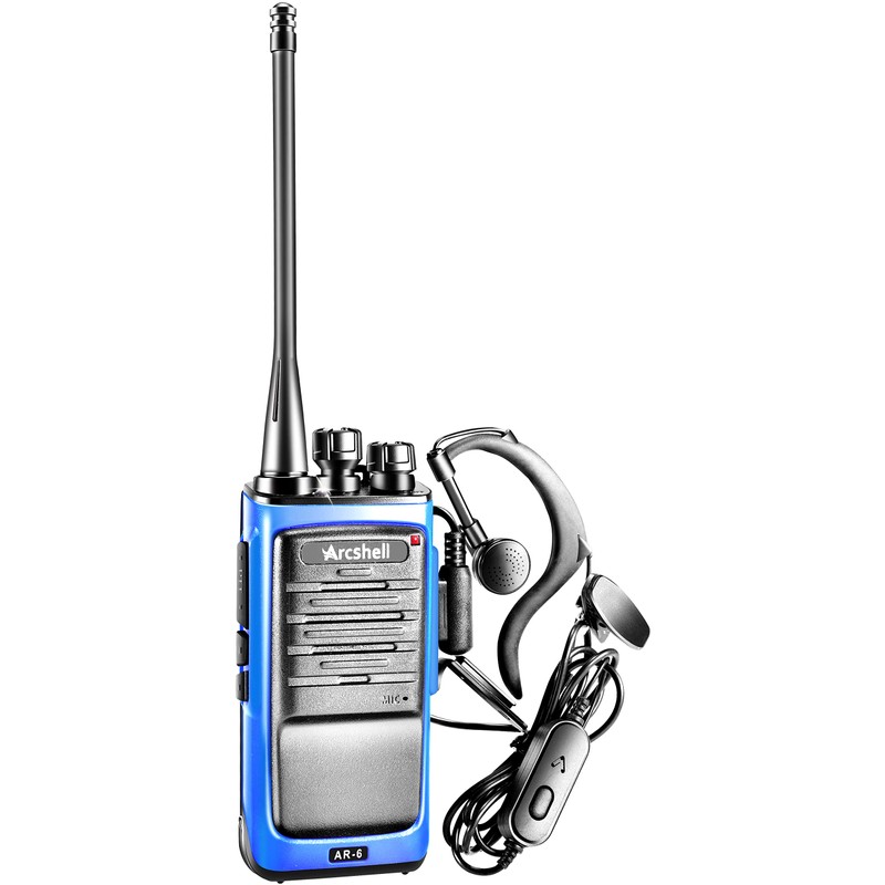Arcshell Rechargeable Long Range Two-Way Radios with Earpiece Headsets 3