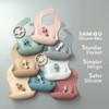 SAMiGO Silicone Baby Feeding Set, Baby Led Weaning Supplies, Suction
