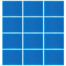 12PCS Filter Sponges Replacement Compatible with Tineco IFloor HF10E-01, Complete Cordless Wet Dry Vacuum Cleaner Spare Parts Accessories (Blue)