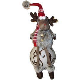 Decoration / Christmas Elk / Christmas / approx. 70 cm high /