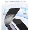 XINPUGUANG Flexible Solar Panel 100W 12V for RV Boat Camper