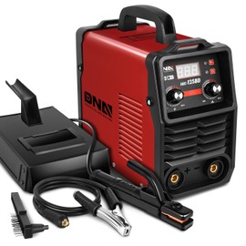 DNA MOTORING 120A/110V ARC Welder Machine, Portable Hot Start Welding Machine, IGBT Inverter Welder with LED Digital Display, Red, TOOLS-00381