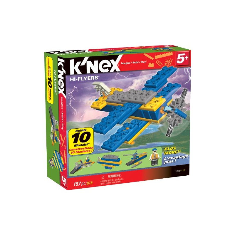 K'Nex Hi Flyers 10 Model Set