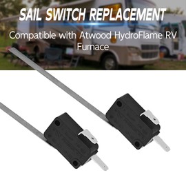 UOIENRT 2 Pack 36680 Sail Switch Replacement for Atwood Hydro Flame RV Camper Furnace Models 1522 2-Stage Replace 36133 31377