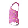 Speedo Frill Thinstrap One Piece Costume da Bagno per Bambina,