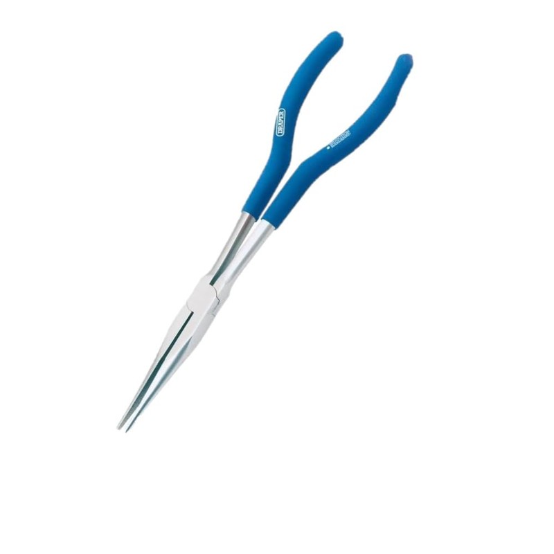 Draper 69287 2-Piece Long-Reach Long-Nosed Pliers Set, Blue