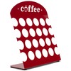Nat & Jules Coffee Red 12.5 x 11.75 Iron Metal
